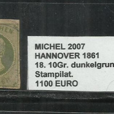 HANNOVER 1861 - 18,10Gr.