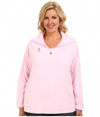 Hanorac Columbia Plus Size Tested Tough in Pink? Fleece Half Zip|100% original|Livr. din SUA in cca 10 zile foto
