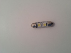 LED C5W Festoon/Sofit 2 SMD 36mm Alb foto