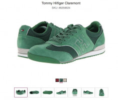 Tommy Hilfiger Claremont marime 44 piele intoarsa tenisi barbati foto