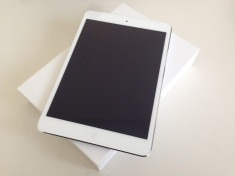 APPLE iPAD mini 2 RETINA Dsisplay 64GB Wi-Fi + 4G SILVER stare impecabila , NEVERLOCKED , pachet complet ! foto