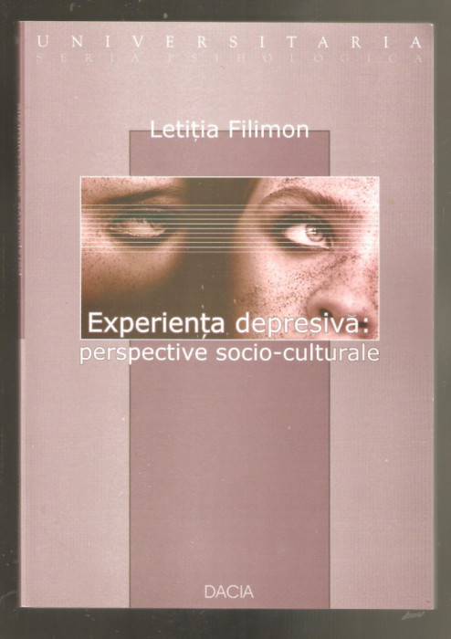Letitia Filimon-Experienta depresiva
