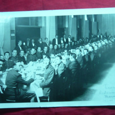 Fotografie- Delegatia Militara Romana la Praga- Dineu Restaurant Manes 1931