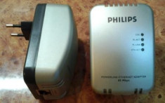 Philips Ethernet powerline adapters (1 pereche) foto