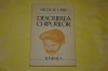 Descrierea chipurilor - Nicolae Labis - Editura Junimea - 1982