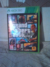 V&amp;amp;acirc;nd Grand Theft Auto V - Xbox 360 + harta orasului foto