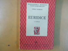 Petru Dumitriu Euridice 8 proze Bucuresti 1947 foto