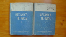 M. Atanasiu - Mecanica tehnica vol. 1 si 2 foto