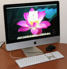 Apple iMac 21.5&amp;quot;, i3 3.06 GHz, 8GB DDR3, SSD 128GB, Radeon HD 4670 - impecabil foto