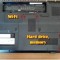 capac , capace wifi hdd memorii ram hp cq61 g61 2 buc