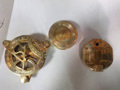 Busole cu sextant bronz foto