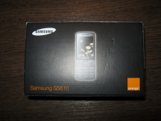 SAMSUNG S5610 telefon nou - blocat in Orange foto