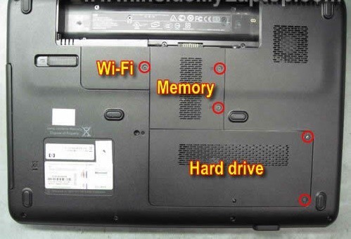 capac , capace wifi hdd memorii ram hp cq60 g60 3 buc