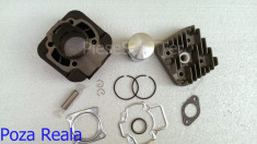 Kit Cilindru / Set motor + Piston + Segmenti + CHIULOASA Scuter italjet Torpedo / Jet Set ( 80cc - racire aer ) foto