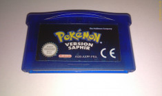 Joc Consola Pokemon Version Saphir in Franceza pt. GameBoy Advance/Sp/DS/DS Lite foto