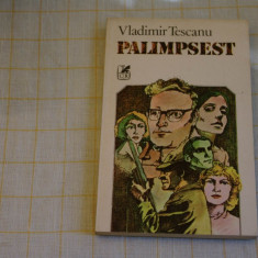 Palimpsest - Vladimir Tescanu - Editura Cartea Romaneasca - 1988