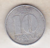 Bnk mnd Germania , RDG , 10 pfennig 1967, Europa