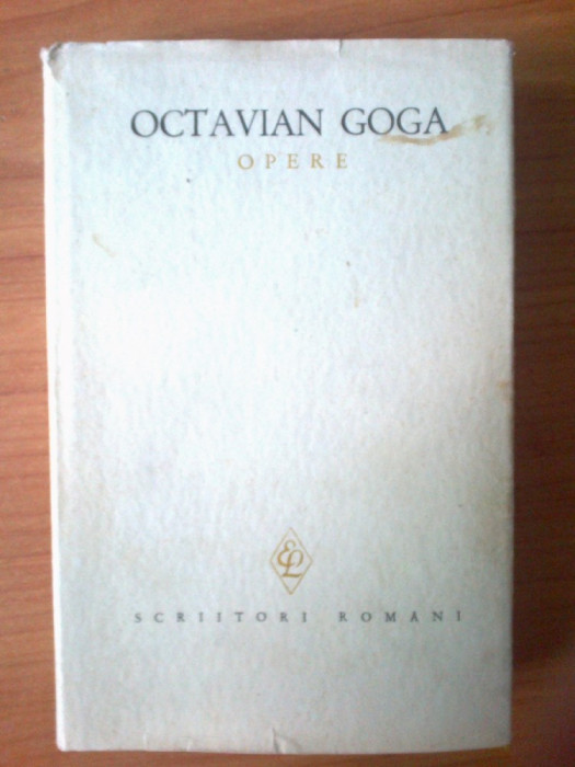 e3 Octavian Goga - Opere II - Poezii