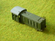 Carcasa locomotiva diesel V36, BTTB, Zeuke, scara TT, 1/120. foto