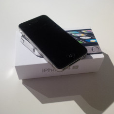 Iphone 4S Black 8Gb stare absolut impecabila , codat Orange Ro = 800LEI foto