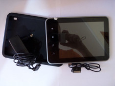 Tableta Serioux GoTab S770 (impecabila), 7&amp;quot;, 512MB, 4GB, Wi-Fi, Android 2.3, Negru, Husa foto