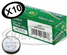 10 X SONY 337 SR416SW Baterie Casca Japoneza baterii Casti Copiat sistem de copiat microcasti nanocasti bluetooth magnet examene OFERTA DE SEZON !!! foto