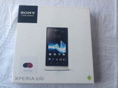 Sony Xperia Sola White NOU foto