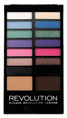 MAKEUP REVOLUTION Paleta 14 farduri + 2 fard sprancene - STICK and STONES foto