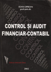 IOAN OPREAN - CONTROL SI AUDIT FINANCIAR CONTABIL { 2002, 304 p.} foto