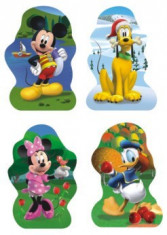 Puzzle 4 in 1 - Clubul lui Mickey Mouse (54 piese) foto