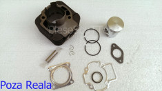 Kit Cilindru / Set motor + Piston + Segmenti Scuter Piaggio / Piagio Typhoon / Sfera / TPH / Storm / Diesis ( 80cc - racire aer ) foto