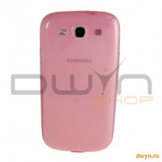 Samsung Galaxy S3 i9300 Protective Cover with Ruber Caps Pink foto