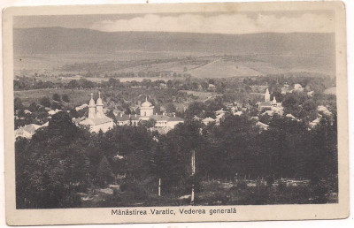 #carte postala(ilustrata)-Manastirea Varatec -vedere generala foto