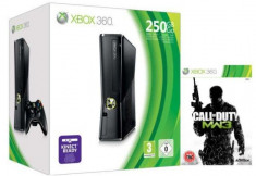 Xbox 360 Slim 250GB - nemodat + joc din set (Call of duty: MW3) foto