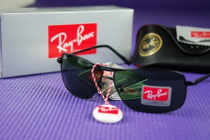 Ochelari Ray Ban Lifestyle RB8013 Rama neagra Lentile verzi foto