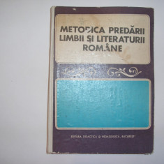 Metodica Predarii Limbii Si Literaturii Romane - Coordonator: I.d.laudat,RF6/2