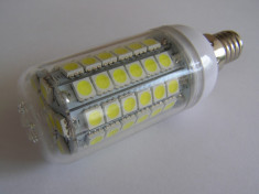 Bec, becuri cu LED, 230V - 15W, 69 LED-uri SMD 5050 foto