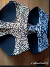 CHILOTI PUSH-UP- la OFERTA!! set 2buc-LEOPARD/ZEBRA foto