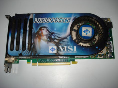 Placa video Nvidia MSI 8800GTS 640 MB DDR3 320biti PCI-E foto