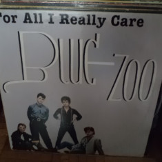 Blue Zoo For All I Really Care disc vinyl lp muzica new wave synth pop 1984 VG+