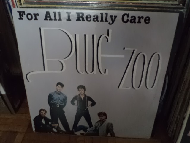 Blue Zoo For All I Really Care disc vinyl lp muzica new wave synth pop 1984 VG+