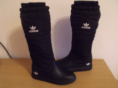 CIZME ADIDAS DE DAMA DIN FAS,IMBLANITE,MODEL 2014,CULOARE NEGRU. foto