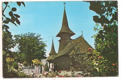 #carte postala(ilustrata)-TECHIRGHIOL-Schitul Sfanta Maria foto