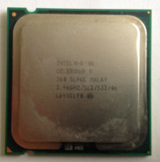 Procesor INTEL Celeron D Processor 360 (512K Cache, 3.46 GHz, 533 MHz FSB) - tray (fara cooler) foto