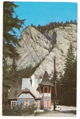 #carte postala(ilustrata)-LACUL ROSU-vila