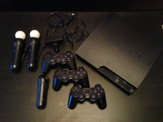 Consola Playstation 3 Slim 320 GB cu accesorii foto