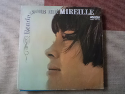 MIREILLE MATHIEU Rendezvous Mit Mireille disc vinyl lp muzica chanson usoara VG+ foto