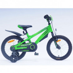 Bicicleta copii Kawasaki Krunch 16 inch Green Ironway foto