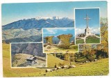 #carte postala(marcafixa)-MUNTII BUCEGI, Circulata, Printata