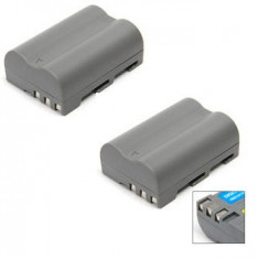 2 Acumulatori compatibili Nikon EN-EL3 ENEL3 D50 D70s D80 D100 D200 | 1400 mAh foto